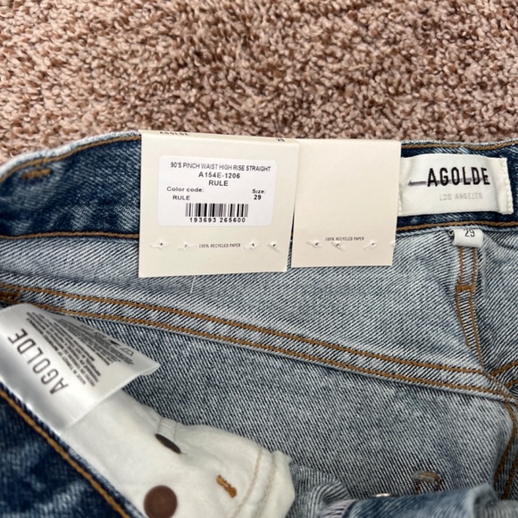 🆕Agolde 90’s Pinch Waist Jeans - Picture 2 of 5